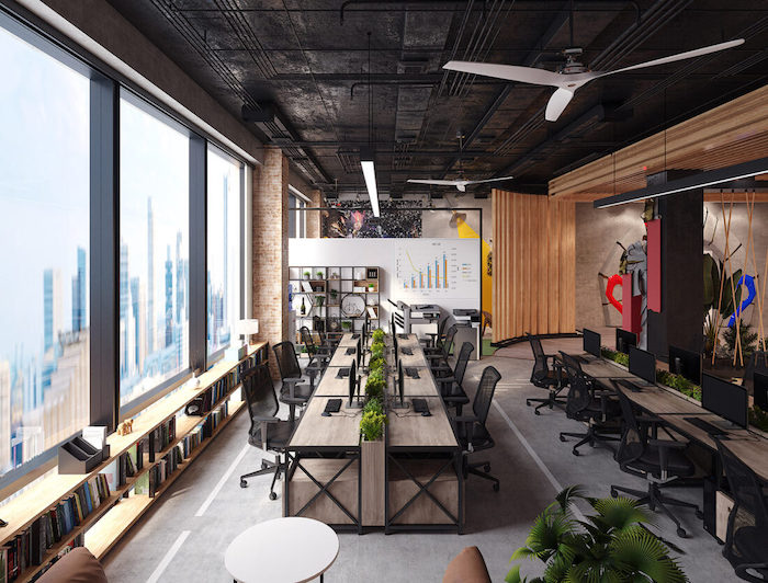 Bố trí vị trí nội thất, trang thiết bị văn phòng, thiết kế của từng phòng ban, không gian chung, phòng hội họp tại văn phòng mới cũng là một trong những bước quan trọng trong quá trình lập kế hoạch di chuyển văn phòng. Đó cũng là thời điểm tốt nhất để bạn cải thiện, khắc phục các vấn đề về lỗi bố trí ở nơi cũ nhằm tạo ra một điều kiện làm việc tốt hơn so với văn phòng cũ.