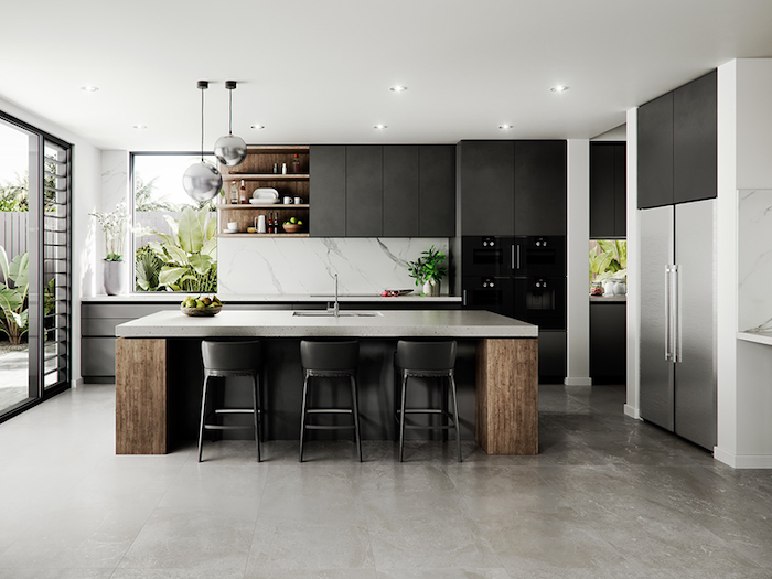 Cừa sổ hay cửa lớn có trong bếp sẽ khiến không gian bếp trở nên thoáng mát hơn. Tuy nhiên bạn nên để ý, hướng cửa sổ hay cửa lớn tốt nhất đối với gian bếp là Hướng Đông vì hướng này có ánh sáng dịu nhẹ, giảm bớt sức nóng khi nấu nướng.