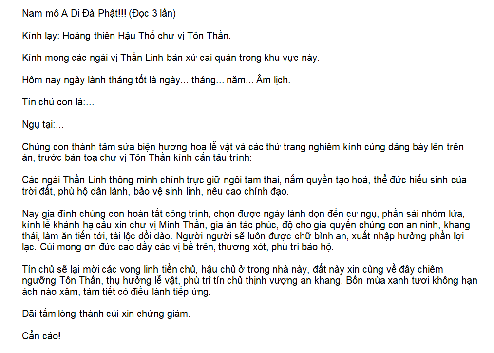 Bài văn khấn chuyển nhà mới xây đơn giản, đầy đủ nhất