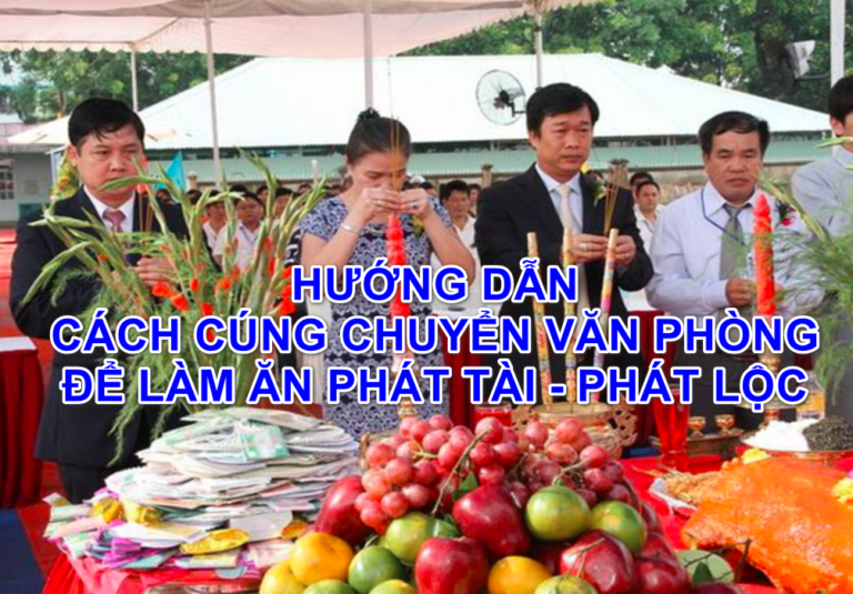 huong dan cach cung chuyen van phong lam viec