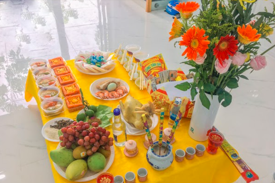 Mâm lễ cúng nhập trạch phải đầy đủ các lễ vật