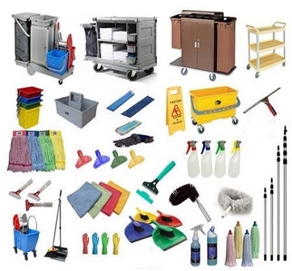 Các dụng cụ làm sạch trong ngành vệ sinh công nghiệp