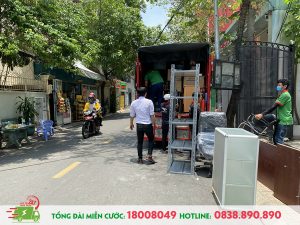 Cho thuê xe tải chở hàng huyện Nhà Bè