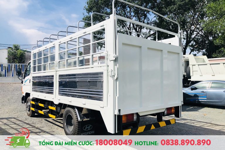 Cho thuê xe tải có bàn nâng hạ tại quận 6